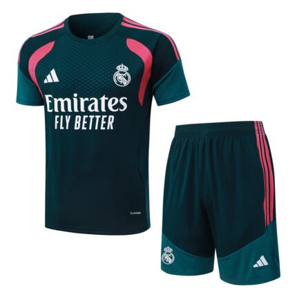 2026-27 Real Madrid Green Short Soccer Uniform