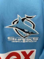 2026-2027 shark Blue Rugby Jersey - Image 2