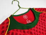 Retro Version 2004 Portugal Home Red Soccer Jersey AAA - Image 4