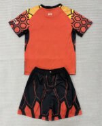 2026-2027 Manchester City Goalkeeper Black Orange Soccer uniform - Image 3