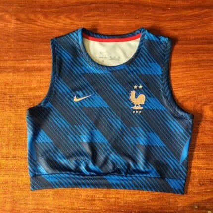2026-27 France Home Blue Women Soccer Vest