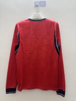 2026-27 England Away Red Long sleeves Soccer Jersey AAA - Image 2