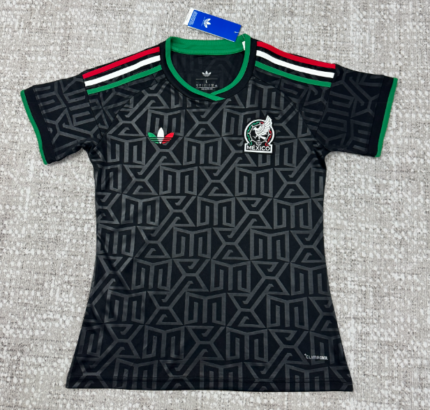 2026-27 Mexico 2nd Away Black  Women Soccer Jersey AAA