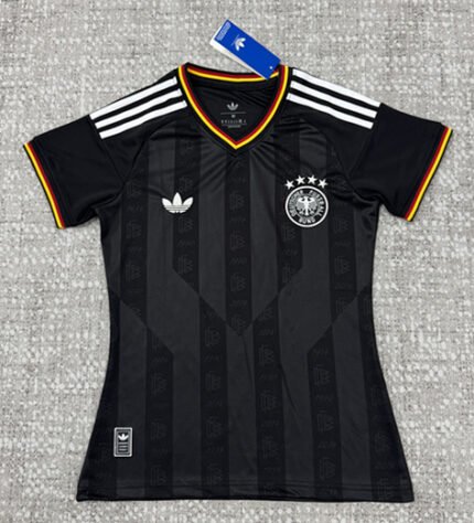 2026-27 Germany 2nd Away Black Women Soccer Jersey AAA