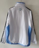 2006 Retro version Argentina White Blue Windbreaker  Soccer Jacket - Image 5