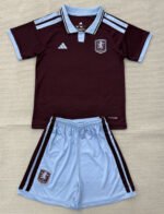 2026-2027  Aston Villa Home Red Soccer Uniform