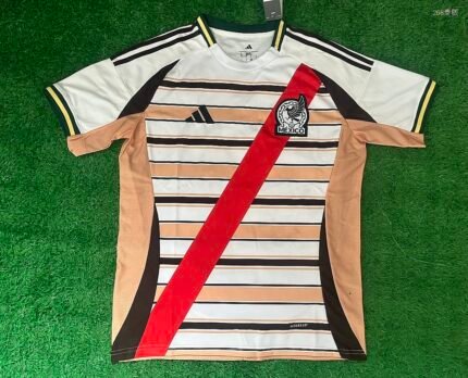 2026-27 Mexico White Brown Soccer Jersey AAA