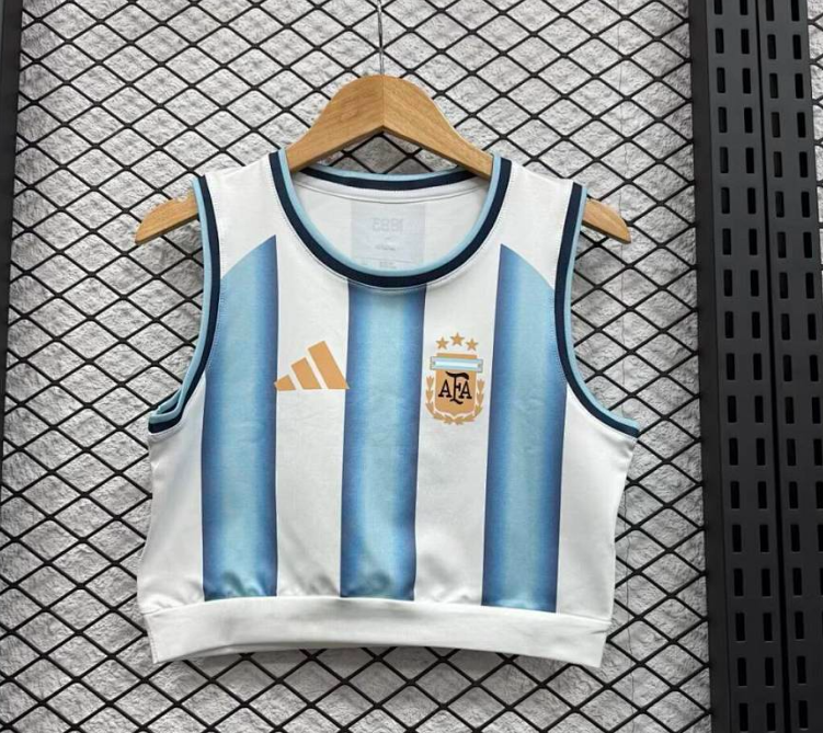 7F789D99907FEE30E8BA6134BC11CCCE 2026-27 Argentina Home Blue Women Soccer Vest - Image 1
