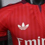 Player version 2026-27 Olympique lyonnais Away Red Soccer Jersey AAA - Image 2