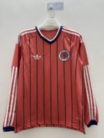 2026-27 Scotland Away Red Long sleeves Soccer Jersey AAA