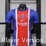 2star Player Version 26-27 Paris Home Blue Thailand Soccer Jersey AAA