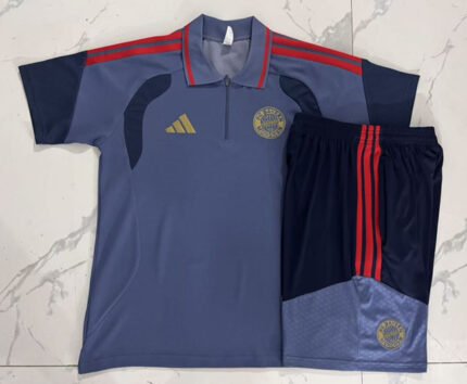 2026-2027 Bayern Munich Royal Blue Polo Soccer Uniform