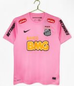 Retro version 2013 Santos Pink Soccer Jersey AAA