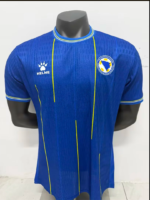 Player version 26-27 Bosnia and Herzegovina Away Blue Thailand Soccer Jersey AAA