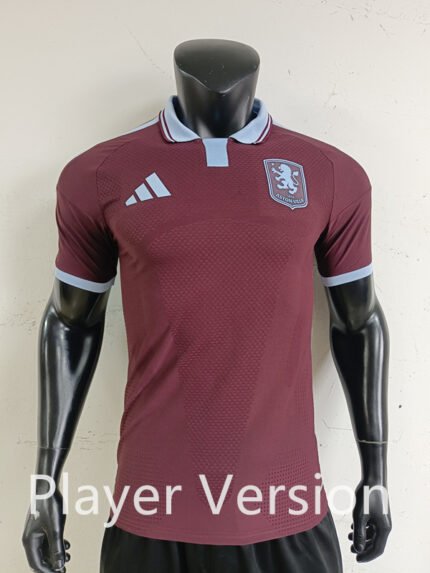 Player version 2026-2027 Aston Villa Home Red Soccer Jersey AAA
