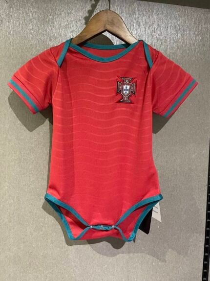 2026-2027 Portugal Home Red Baby Soccer Uniform