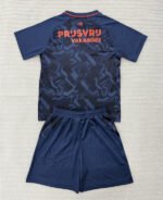 26-27 Feyenoord 2nd Away Blue Kids/Youth Soccer Uniform - Image 2