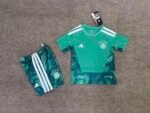 2026-2027 Germany Goalkeeper Green Kids/Youth Soccer Uniform