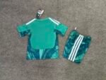 2026-2027 Germany Goalkeeper Green Kids/Youth Soccer Uniform - Image 2