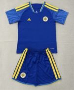 26-27 Curaçao Home Blue Soccer Jersey uniform