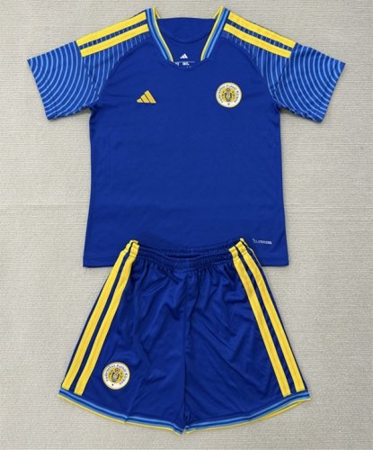 26-27 Curaçao Home Blue Soccer Jersey uniform