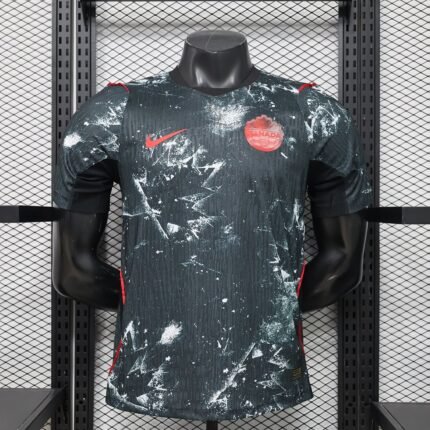 Player version 26-27 Canada Away Black Thailand Soccer Jersey AAA