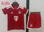 2026-2027  Bayern Home Red kids/youth  Soccer uniform