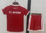 2026-2027  Bayern Home Red kids/youth  Soccer uniform - Image 2