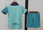 2026-27 Barcelona Away Blue kids/youth Soccer uniform - Image 2