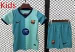 2026-27 Barcelona Away Blue kids/youth Soccer uniform