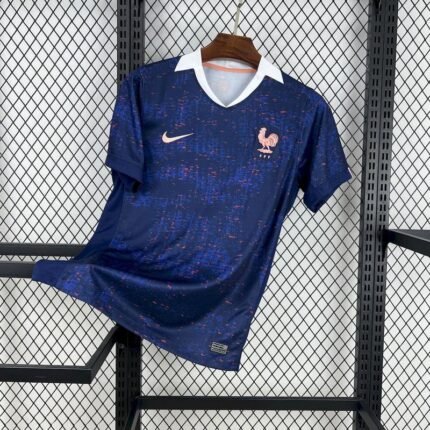 2025-26 France Home Blue Soccer Jersey AAA