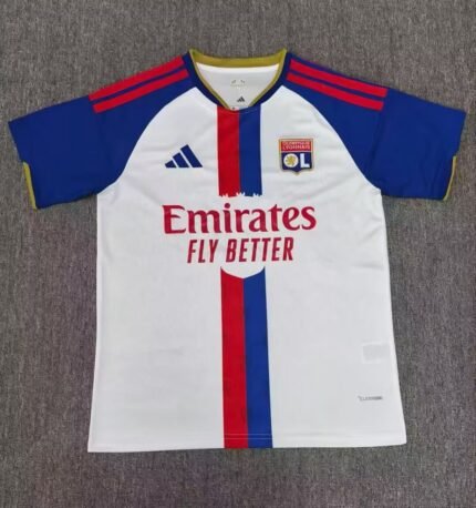 2026-2027 Olympique Lyonnais Home White Soccer Jersey AAA
