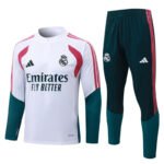 2026-27 Real Madrid White Soccer Tracksuit Uniform