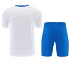 2026-27 Retro version Real Madrid White Soccer Uniform - Image 4