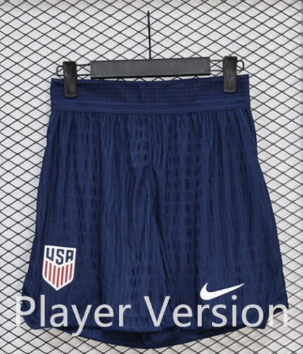 Player version 26-27 USA Home Royal Blue  Soccer Shorts
