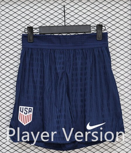 Player version 26-27 USA Home Royal Blue Soccer Shorts