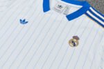 2026-27 Retro version Real Madrid White Soccer Uniform - Image 2