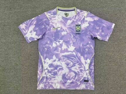 (S-4XL)26-27 Korea Away Purple Soccer Jersey AAA