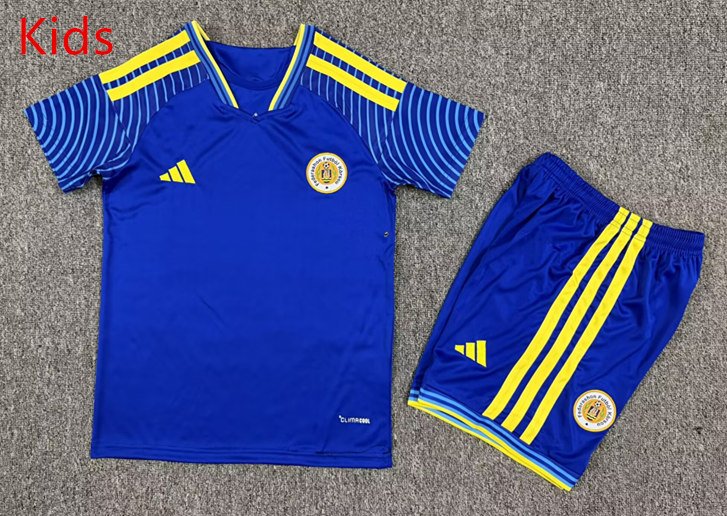 2026-27 Curaçao Home Blue Kids/Youth Soccer Uniform