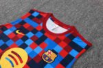 2026-27 Barcelona Blue Red Vest Soccer Uniform - Image 3