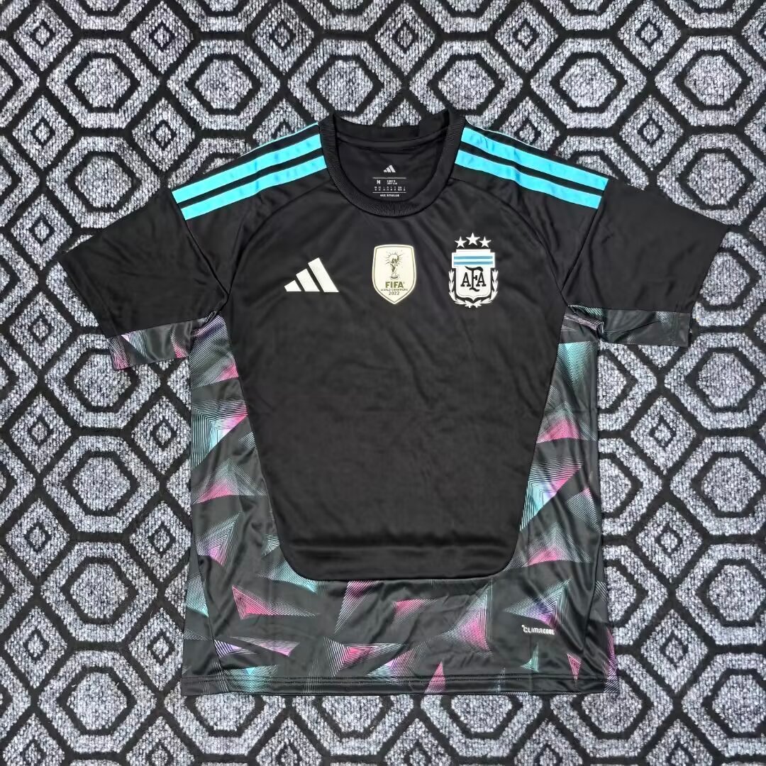 d1e799ff 2026-2027 Argentina Goalkeeper Black Soccer Jersey AAA - Image 1