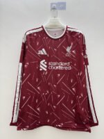 （S-4XL） 2026-2027 Liverpool Home Red Soccer Long sleeves Jersey AAA