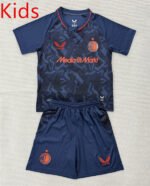 26-27 Feyenoord 2nd Away Blue Kids/Youth Soccer Uniform