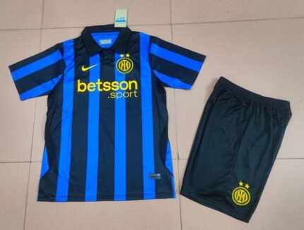 2026-2027 Inter Milan Home Black&Blue Soccer Uniform