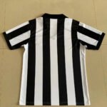 Retro version 1956 Santos Away Black White Soccer Jersey AAA - Image 2