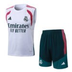2026-27 Real Madrid White Vest Soccer Uniform
