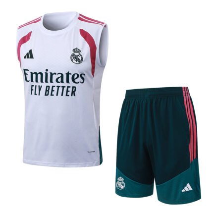 2026-27 Real Madrid White Vest Soccer Uniform