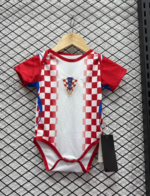 2026-2027 Croatia Home Red White Baby Soccer uniform