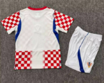 2026-2027 Croatia Home Red White kids/youth  Soccer uniform - Image 2
