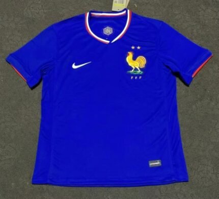 2024-25 France Home Blue Soccer Jersey AAA